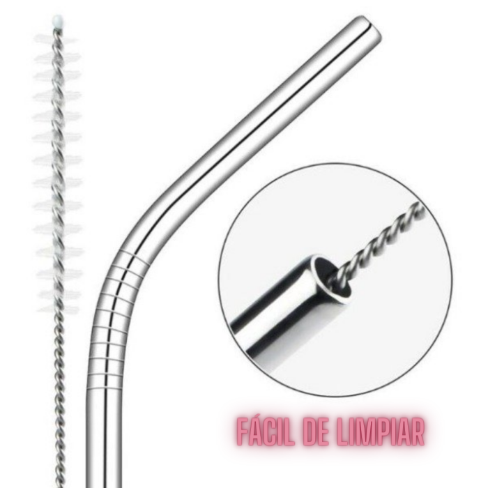 Set 8 Sorbetes + 2 Limpiadores - Dorado - Imagen 2