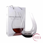 Decantador de vino en U