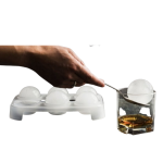 Cubetera - Hielo Redondo Jumbo x 6 unidades - Imagen 2