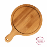 Tabla redonda para Quesos & Pizzas