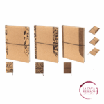 Cuaderno Ejecutivo A5 Sostenible de Corcho y Café