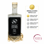 Pisco Ángel Negro Uvina Premium 500ml