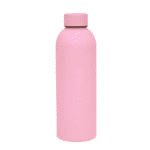 Botella deportida 500ml de acero inoxidable c/ exterior de goma - Imagen 2