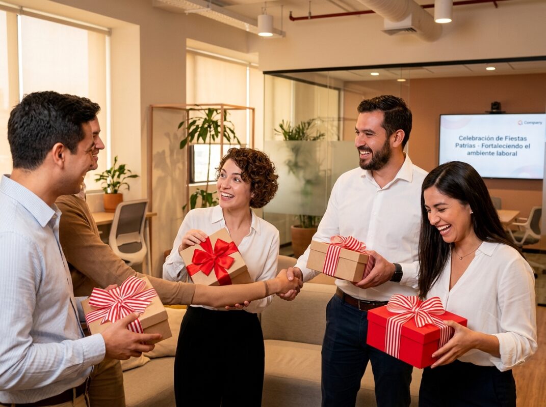Cómo Fortalecer el Clima Laboral con Regalos por Fiestas Patrias