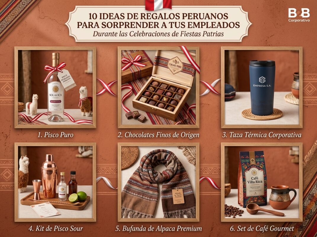 10 Ideas de Regalos Peruanos para Sorprender a tus Colaboradores en Fiestas Patrias