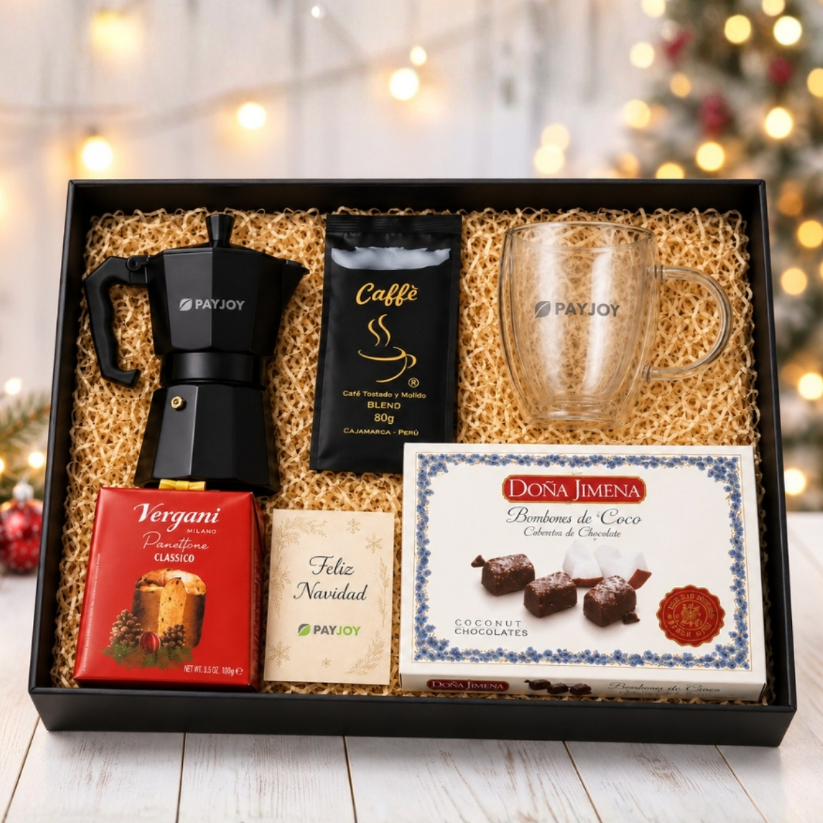34 BOX CAFETERO NAVIDEÑO 4 - Imagen 1