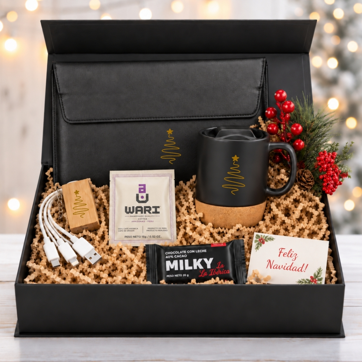 39 BOX CAFETERO NAVIDEÑO 5 - Imagen 1